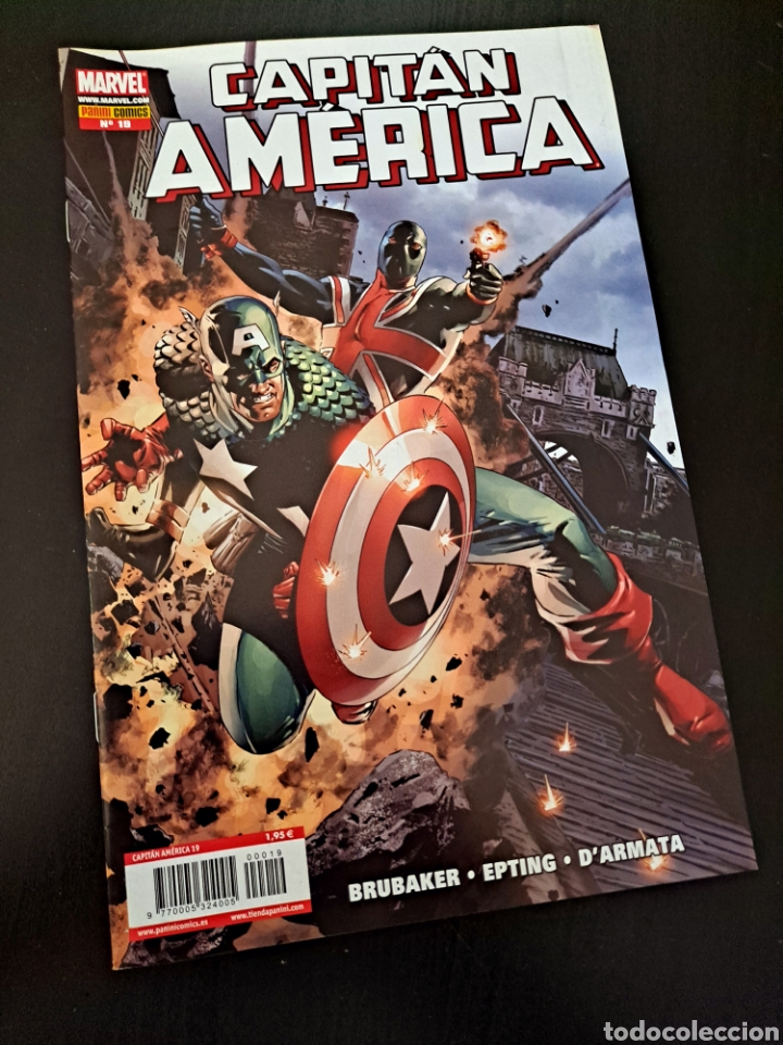 C&oacute;mics: EXCELENTE ESTADO CAPITAN AMERICA 19 PANINI - Foto 1