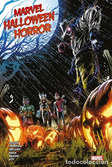 C&oacute;mics: MARVEL HALLOWEEN HORROR - PANINI - CARTONE - IMPECABLE - MTFA - Foto 1