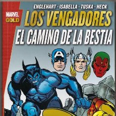 Cómics: LOS VENGADORES: EL CAMINO DE LA BESTIA (STEVE ENGLEHART...) / MARVEL GOLD - PANINI, 08/2015. Lote 216830881
