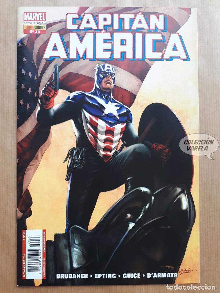 C&oacute;mics: Capit&aacute;n Am&eacute;rica vol 7 - n&ordm; 35 - Brubaker y Epting - Panini - Foto 1