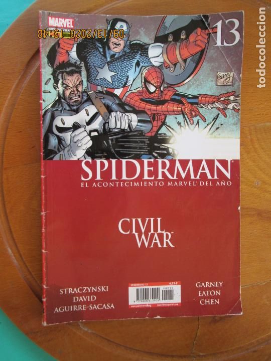C&oacute;mics: SPIDERMAN , CIVIL WAR N&ordm; 13 -EL ACONTECIMIENTO MARVEL DEL A&Ntilde;O MARVEL - Foto 1