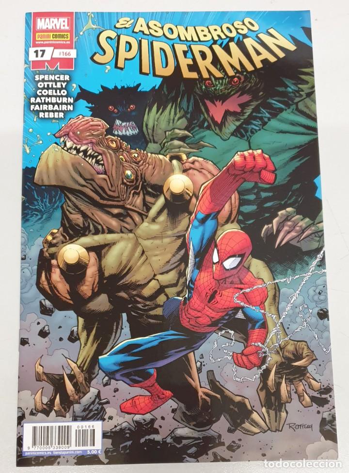 C&oacute;mics: EL ASOMBROSO SPIDERMAN N&ordm; 166 / 17 - MARVEL - PANINI - Foto 1
