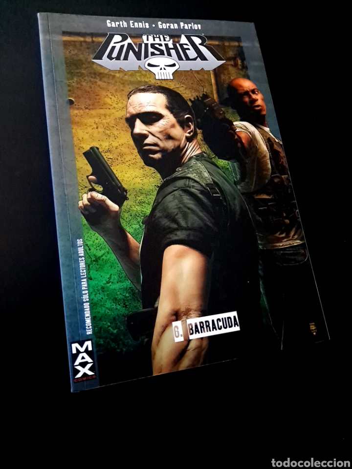 C&oacute;mics: EXCELENTE ESTADO PUNISHER 6 BARRACUDA MAX COMICS PANINI - Foto 1