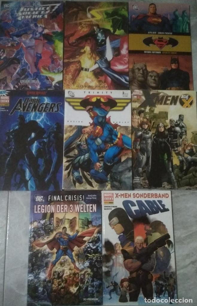 C&oacute;mics: Lote 8 c&oacute;mics en alem&aacute;n - Marvel y Dc - Foto 1