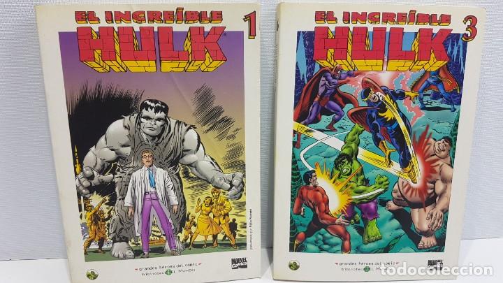 C&oacute;mics: GRANDES H&Eacute;ROES DEL C&Oacute;MIC 14,16 EL INCREIBLE HULK - Foto 1