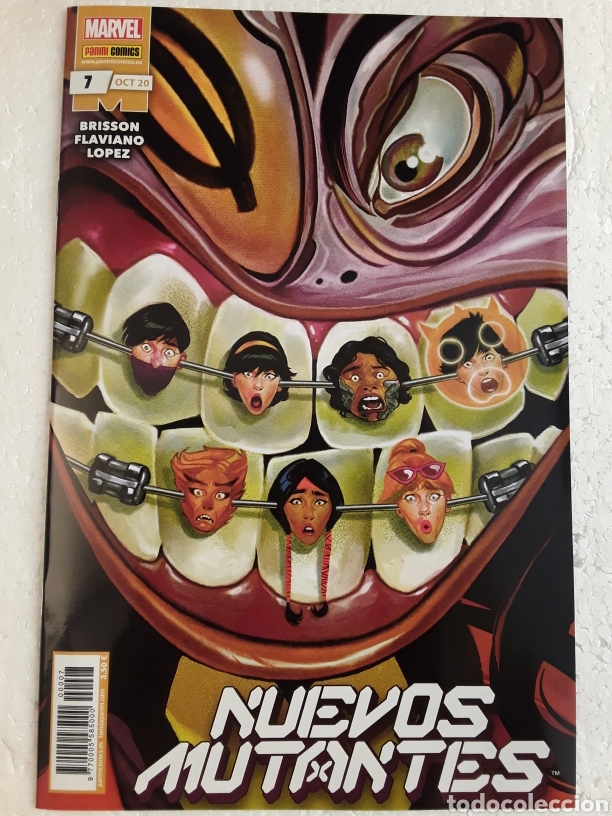 C&oacute;mics: Nuevos Mutantes 7 (grapa) - Brisson, Flaviano, Lopez - Panini / Marvel - Foto 1