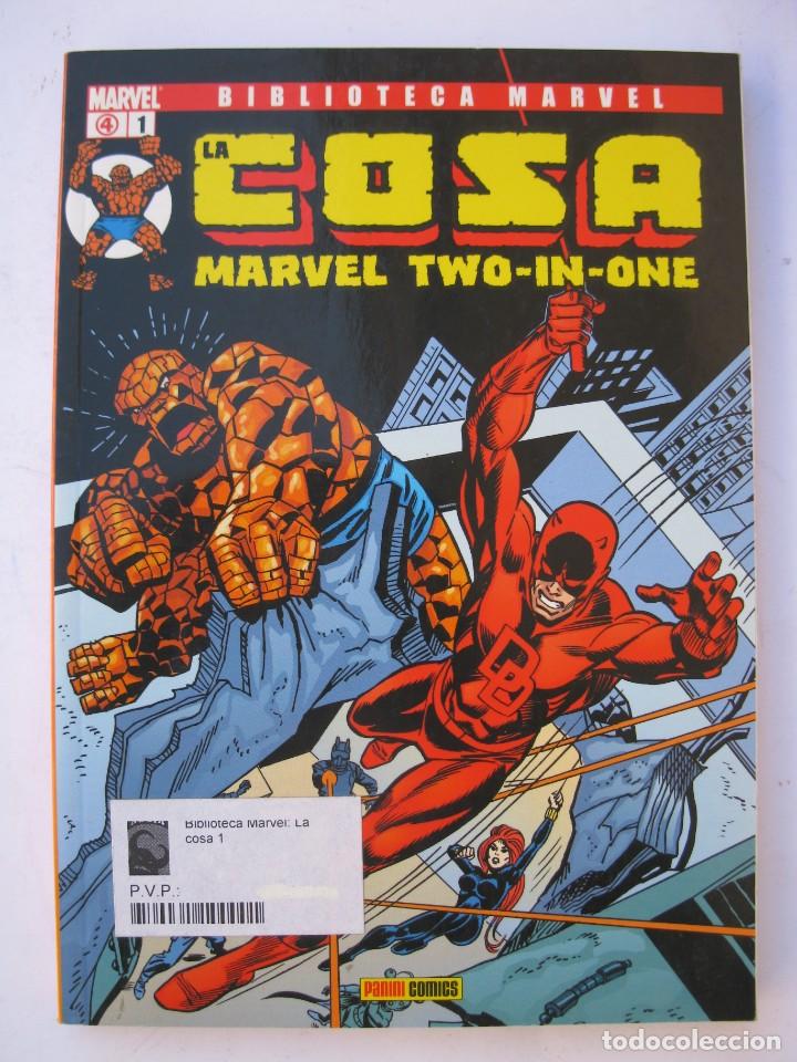 C&oacute;mics: BIBLIOTECA MARVEL - LA COSA - N&ordm; 1 - PANINI COMICS. - Foto 1