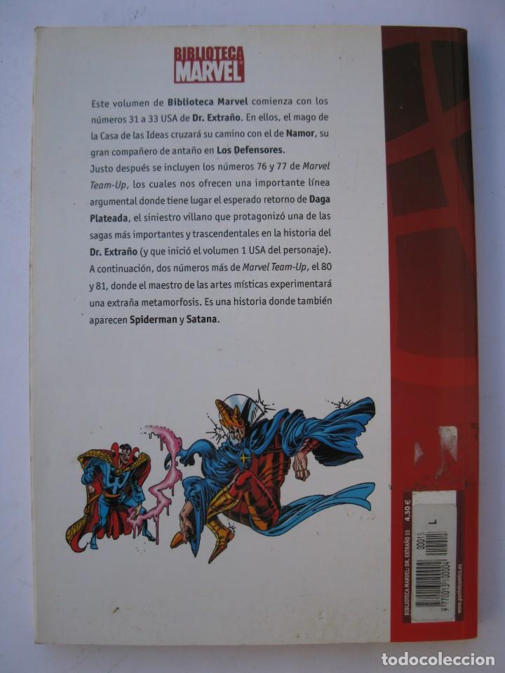 C&oacute;mics: BIBLIOTECA MARVEL - DR. EXTRA&Ntilde;O - N&ordm; 15 - PANINI COMICS. - Foto 3