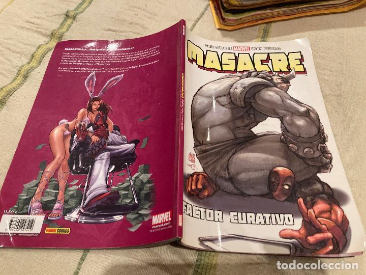 C&oacute;mics: MASACRE FACTOR CURATIVO PANINI COMICS - Foto 1