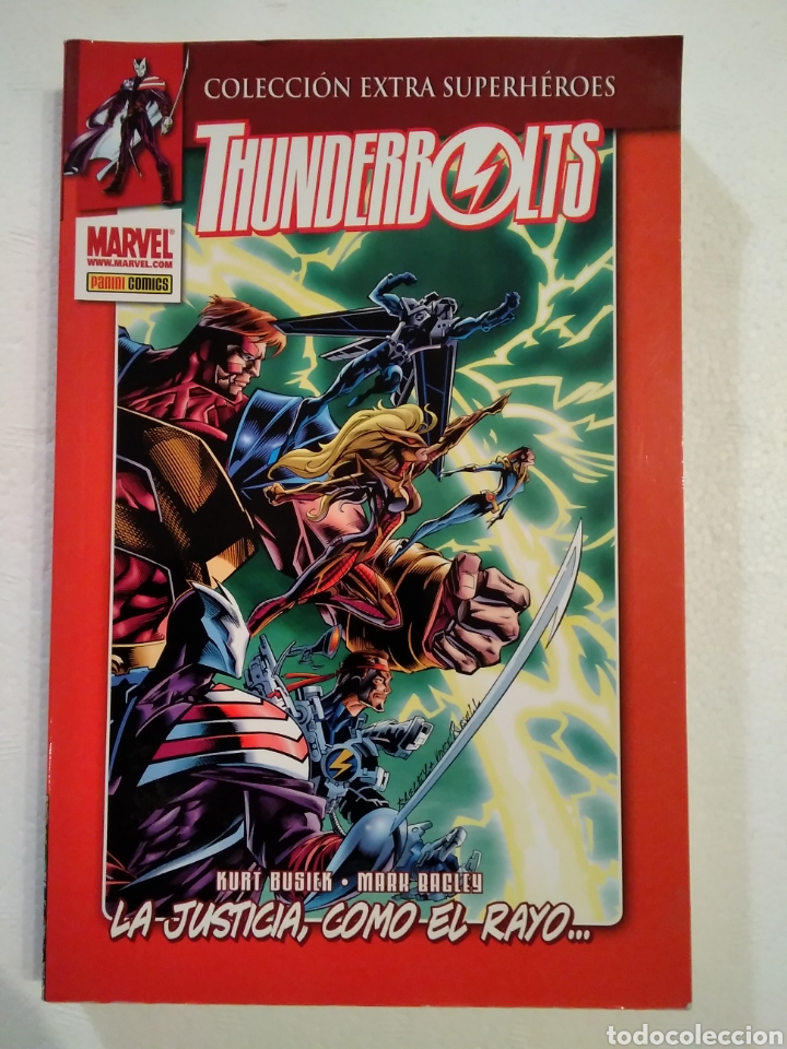 C&oacute;mics: COLECCION EXTRA SUPERHEROES THUNDERBOLTS LA JUSTICIA COMO EL RAYO - Foto 1