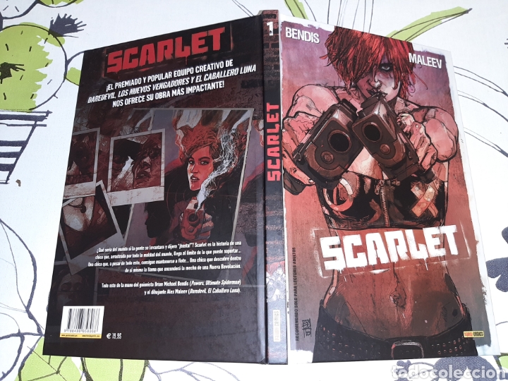 C&oacute;mics: Scarlet Panini c&oacute;mics tapa dura Bendis - Foto 2