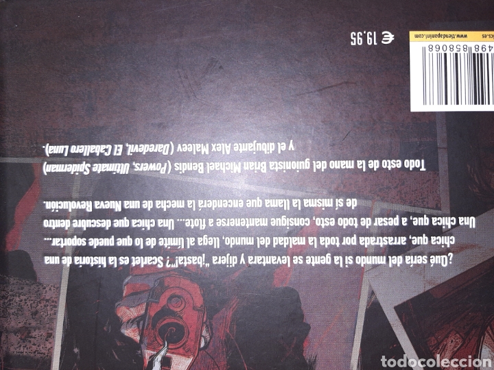 C&oacute;mics: Scarlet Panini c&oacute;mics tapa dura Bendis - Foto 3