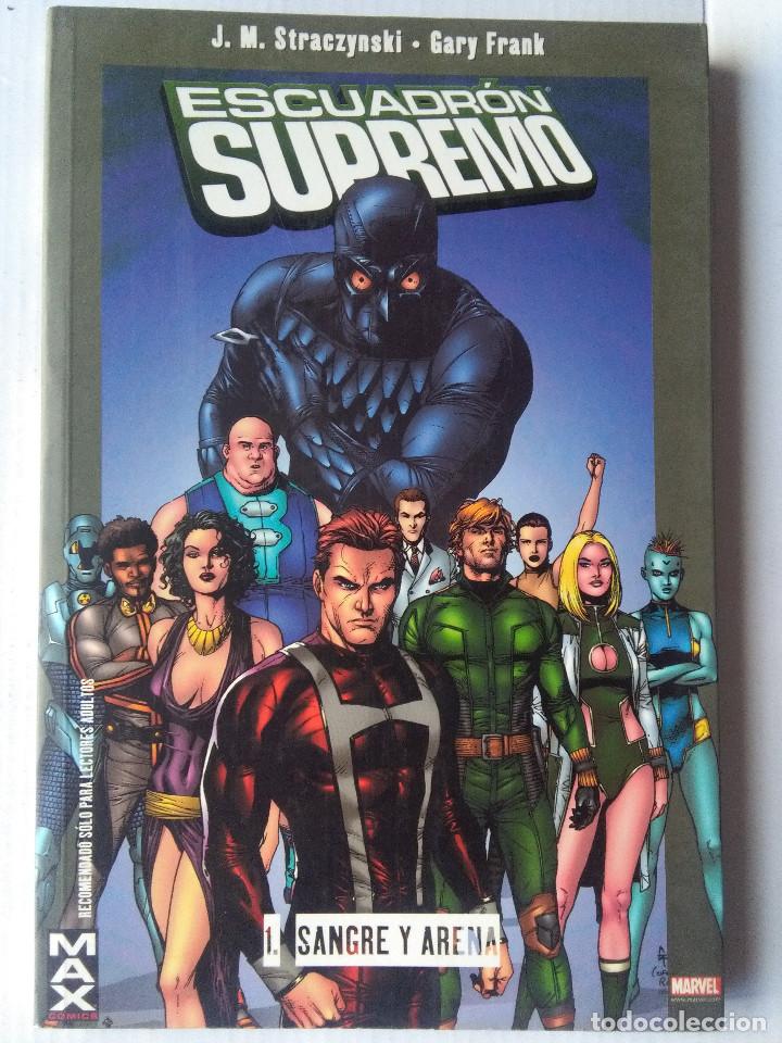 C&oacute;mics: ESCUADR&Oacute;N SUPREMO-1.SANGRE Y ARENA-COLECCION MAX - Foto 1