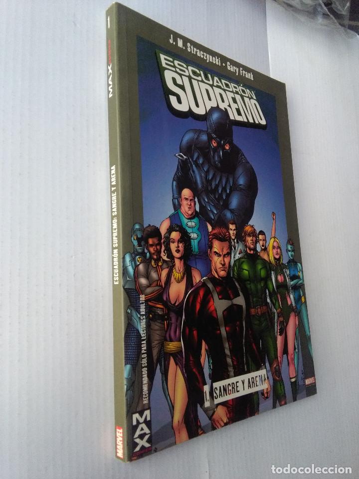 C&oacute;mics: ESCUADR&Oacute;N SUPREMO-1.SANGRE Y ARENA-COLECCION MAX - Foto 2