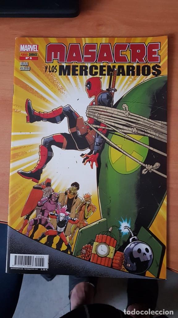 C&oacute;mics: MASACRE Y LOS MERCENARIOS N&ordm;5 - PANINI - Foto 1