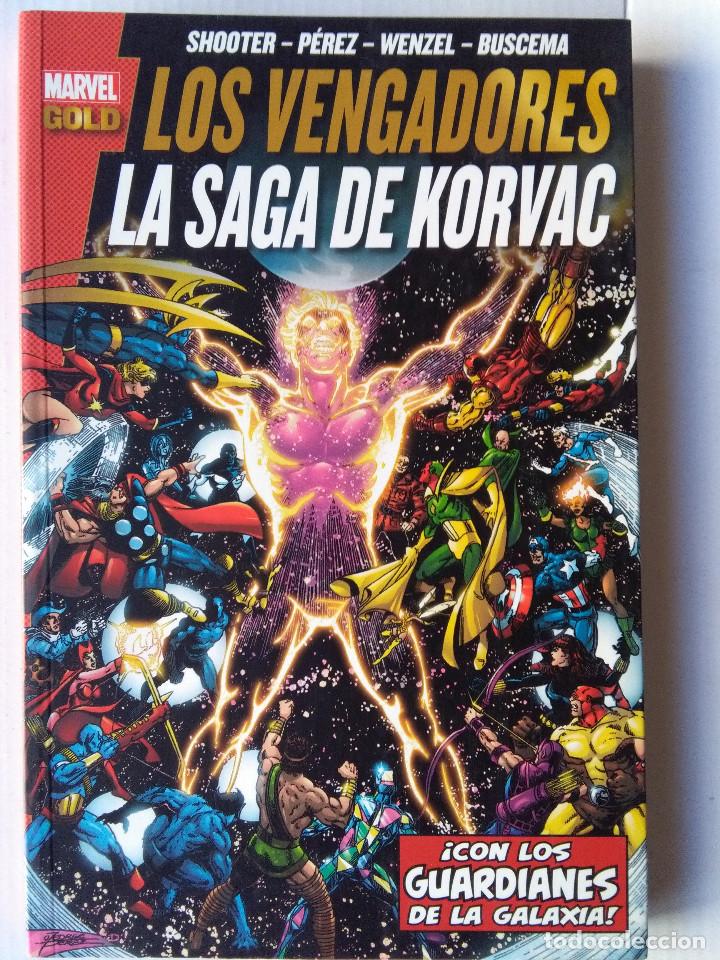 C&oacute;mics: MARVEL GOLD LOS VENGADORES-LA SAGA DE KORVAC