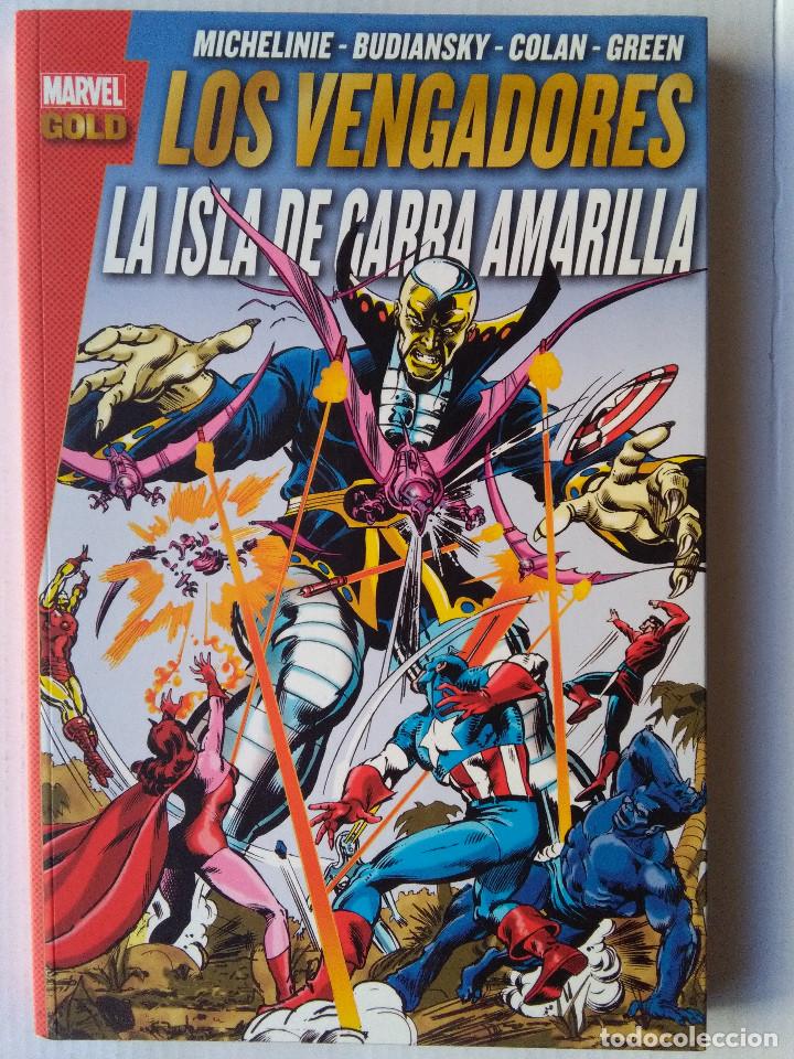 C&oacute;mics: MARVEL GOLD LOS VENGADORES - LA ISLA DE GARRA AMARILLA - Foto 1