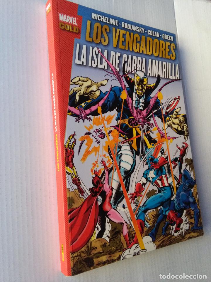 C&oacute;mics: MARVEL GOLD LOS VENGADORES - LA ISLA DE GARRA AMARILLA - Foto 2