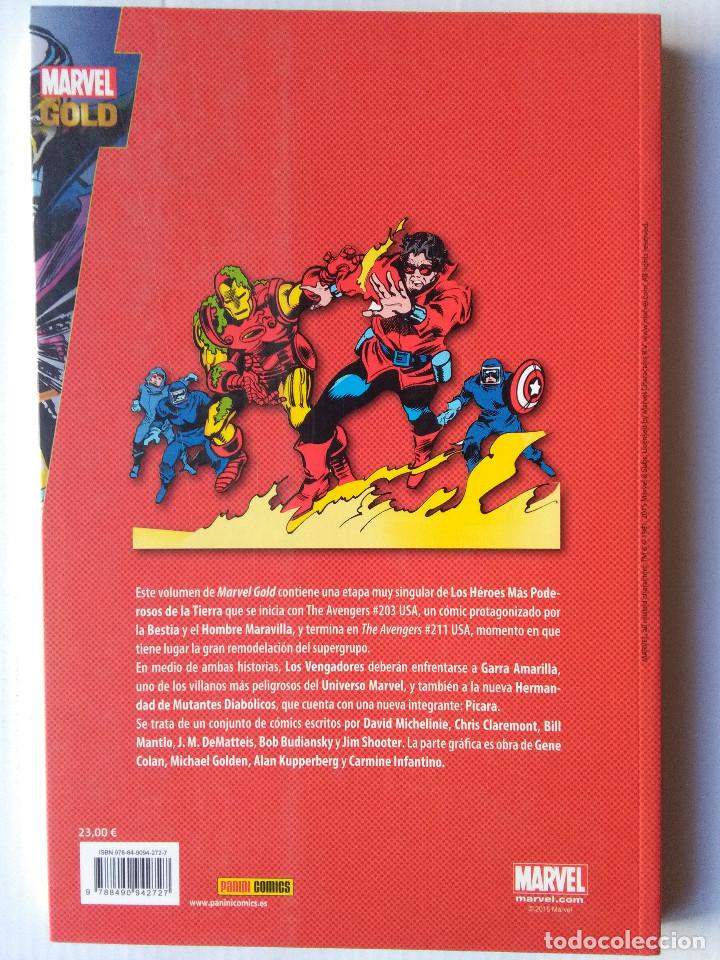 C&oacute;mics: MARVEL GOLD LOS VENGADORES - LA ISLA DE GARRA AMARILLA - Foto 3