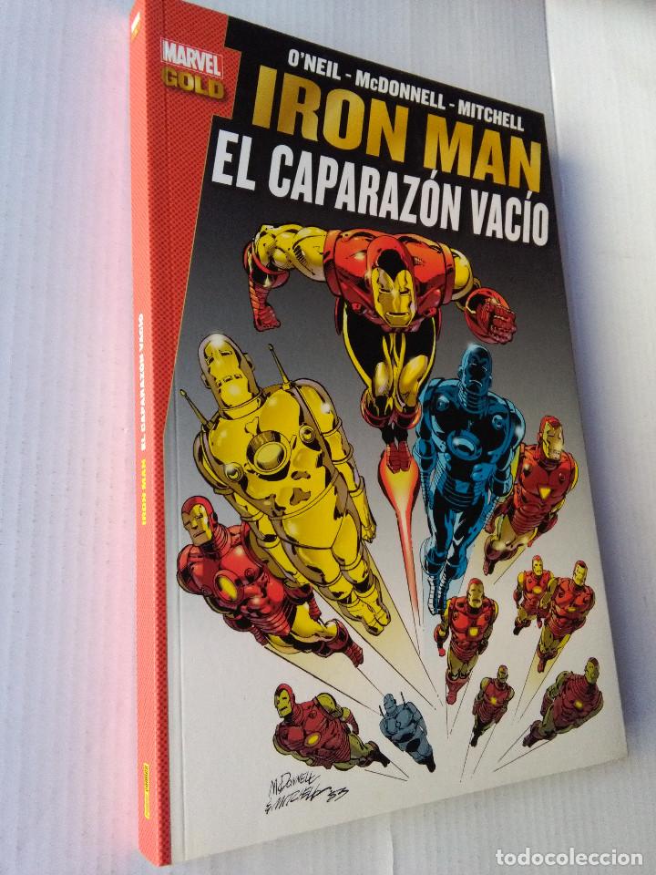 C&oacute;mics: MARVEL GOLD IRON MAN - EL CAPARAZ&Oacute;N VAC&Iacute;O - Foto 2