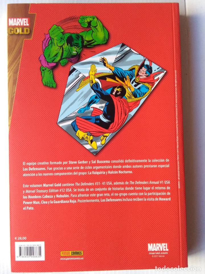 C&oacute;mics: MARVEL GOLD LOS DEFENSORES - LOS HOMBRES CABEZA - Foto 3