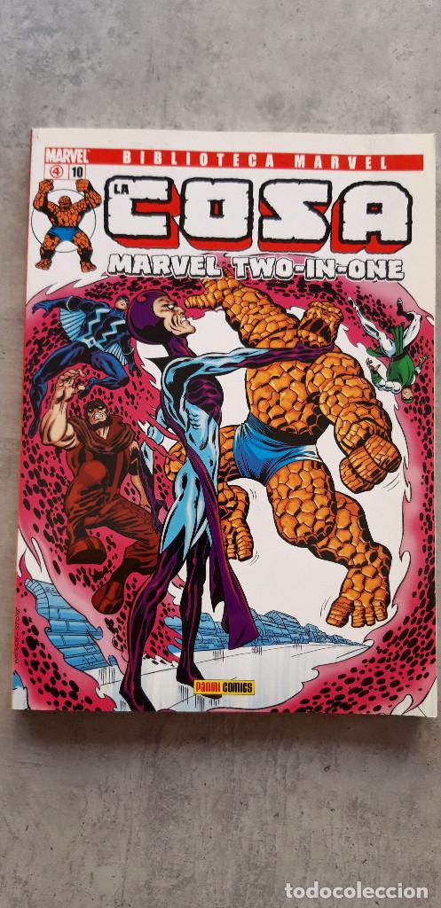 C&oacute;mics: BIBLIOTECA MARVEL LA COSA MARVEL TWO-IN-ONE N&ordm; 10 - Foto 1