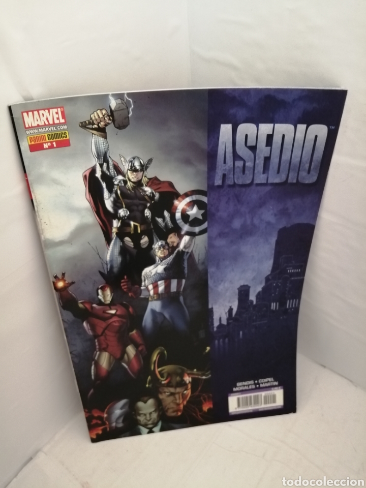 C&oacute;mics: C&oacute;mic Panini Marvel. ASEDIO num. 01 - Foto 3