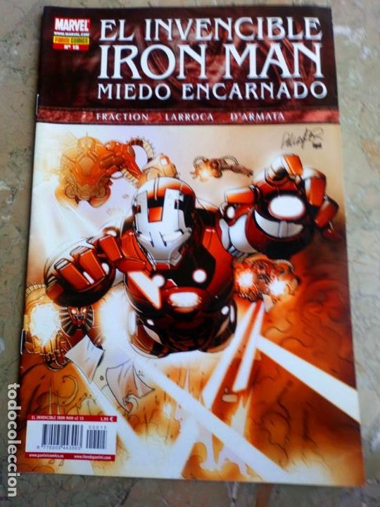 C&oacute;mics: Iron Man El invencible Iron Man N&ordm; 15 PANINI - Foto 1