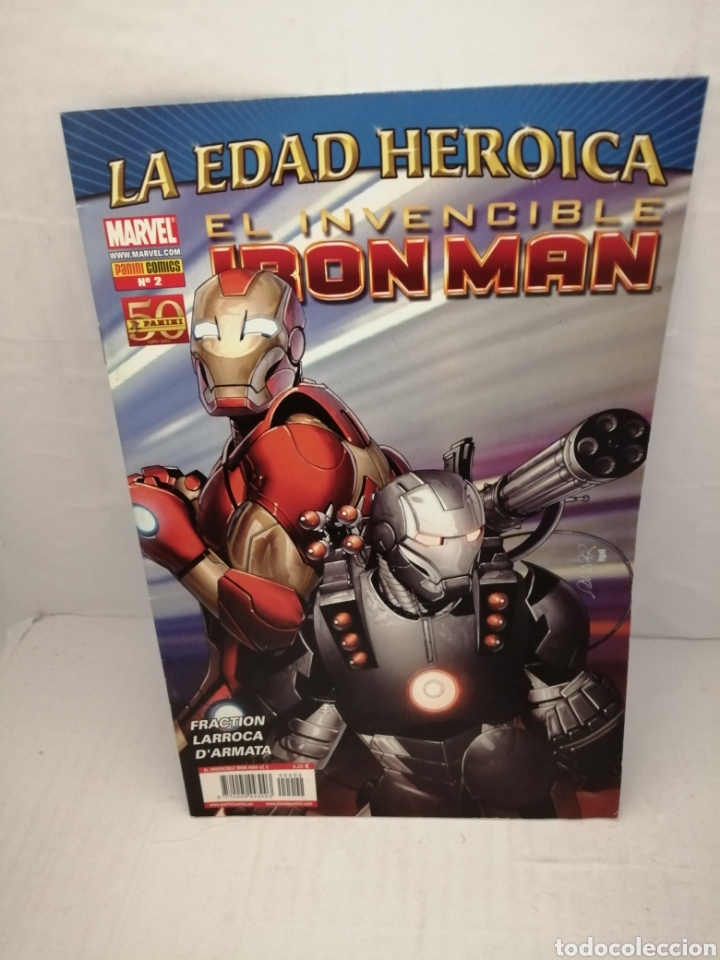 C&oacute;mics: Panini 50 a&ntilde;os: MARVEL. La Edad Heroica, El Invencible Iron Man, num. 2 - Foto 1