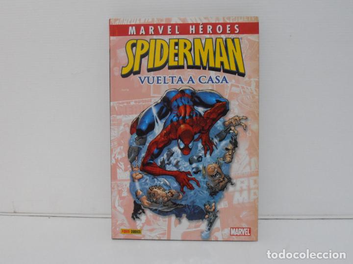 C&oacute;mics: LIBRO, MARVEL HEROES, SPIDERMAN, VUELTA A CASA, PANINI COMICS, NUEVO - Foto 1