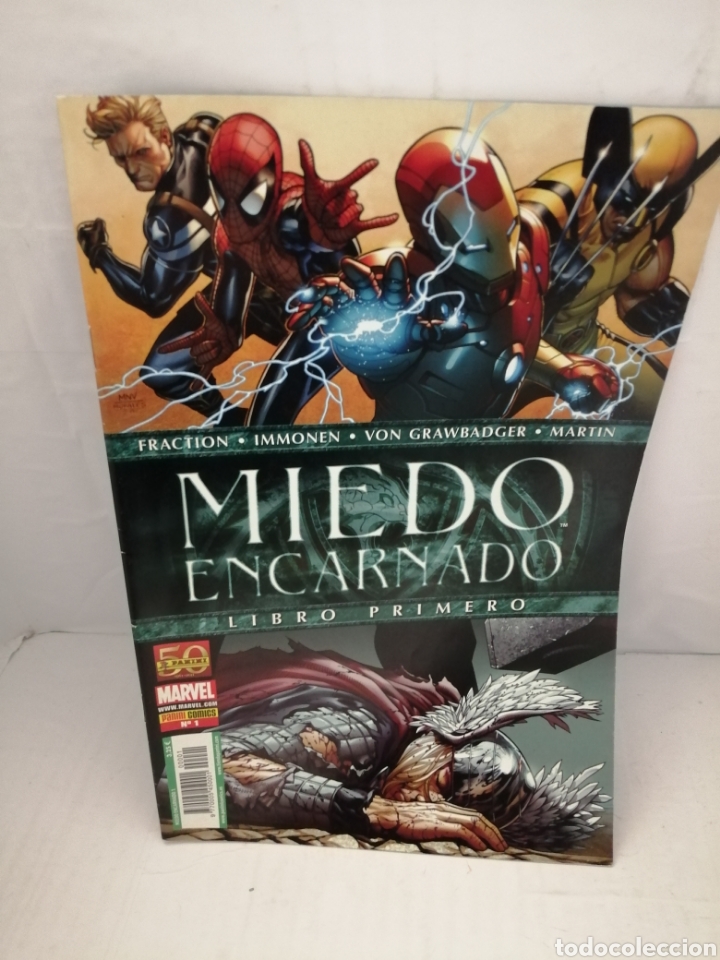C&oacute;mics: MARVEL. 50 Panini. Miedo Encarnado. Libro primero: La serpiente - Foto 1