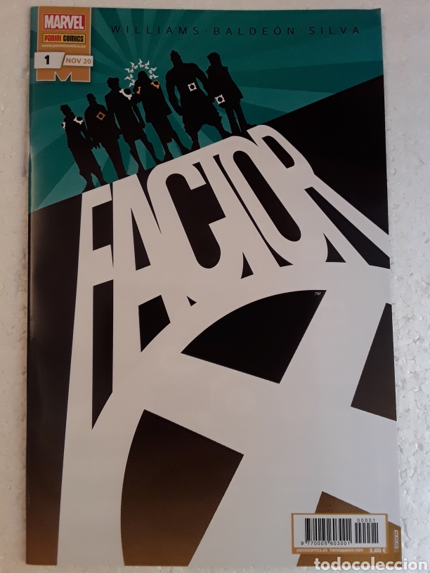 C&oacute;mics: Factor X 1 (grapa) Factor X - Williams, Balde&oacute;n, Silva - Panini / Marvel - Foto 1