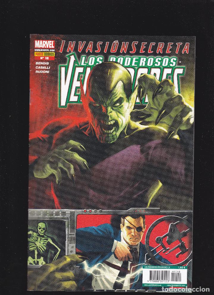C&oacute;mics: LOS PODEROSOS VENGADORES - N&ordm; 18 - INVASION SECRETA - PANINI - - Foto 1