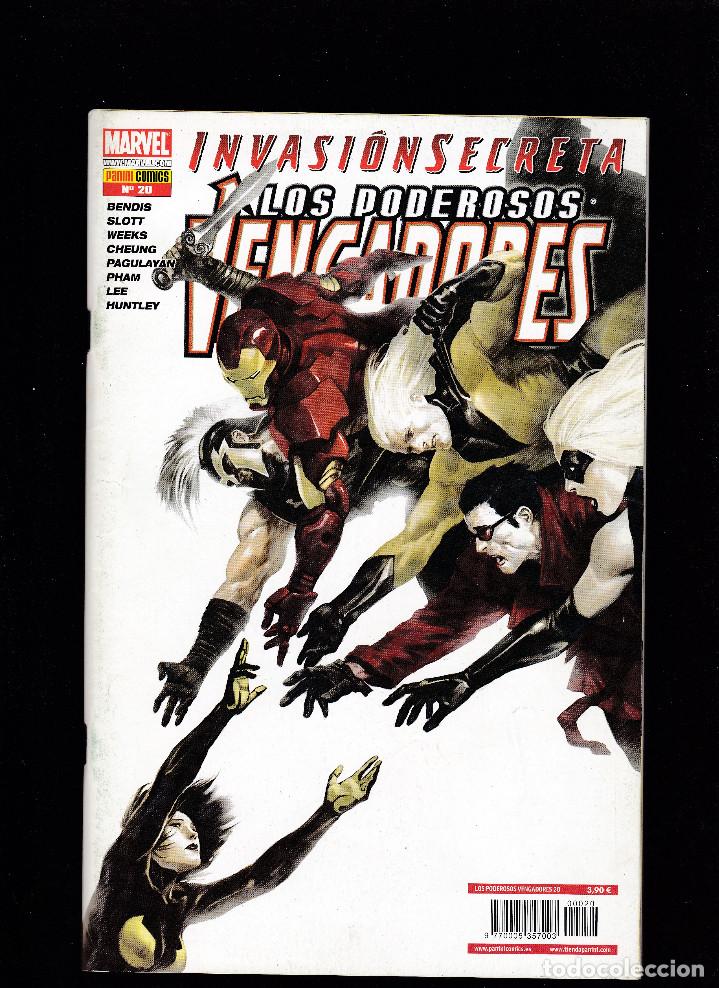 C&oacute;mics: LOS PODEROSOS VENGADORES - N&ordm; 20 - INVASION SECRETA - PANINI - - Foto 1