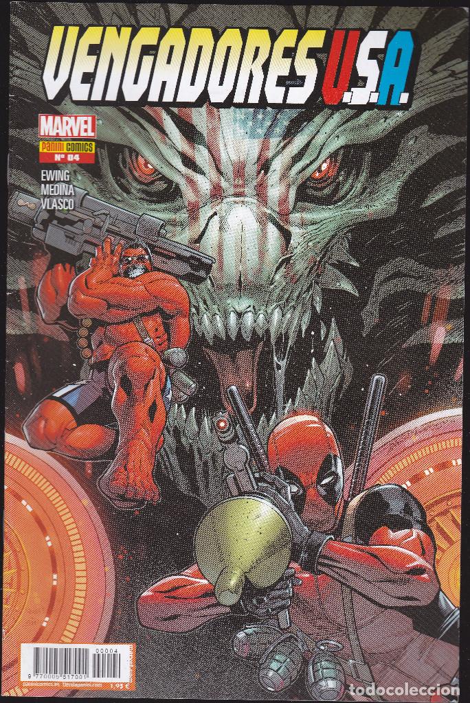 C&oacute;mics: VENGADORES U.S.A - n&ordm; 4 - Julio 2017 - PANINI - - Foto 1