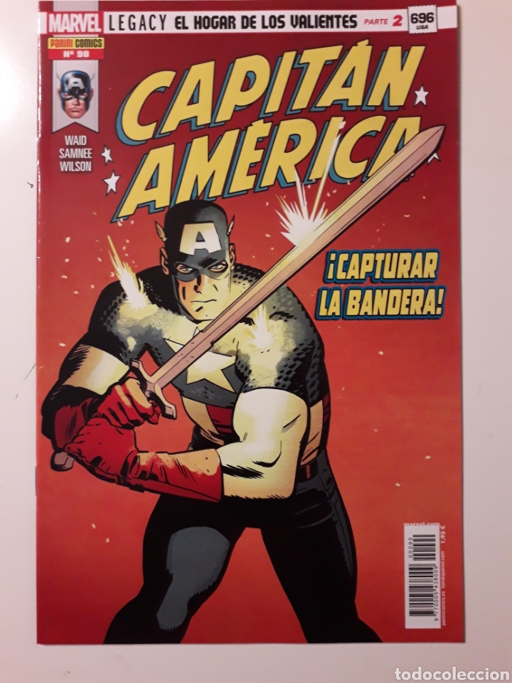 C&oacute;mics: Capit&aacute;n Am&eacute;rica num 90. Ed Panini - Foto 1