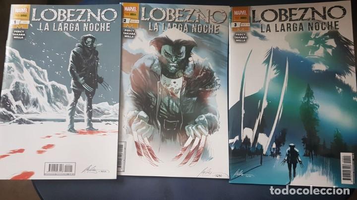 C&oacute;mics: LOBEZNO: LA LARGA NOCHE (COMPLETA 3 N&Uacute;MEROS) - PANINI - Foto 1
