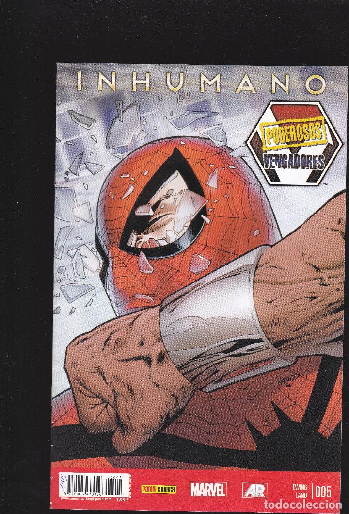 C&oacute;mics: PODEROSOS VENGADORES - N&ordm; 5 005 - Inhumano- PANINI - - Foto 1