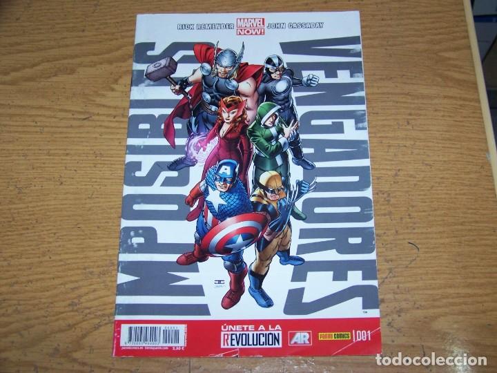 C&oacute;mics: PANINI IMPOSIBLES VENGADORES 1 - Foto 1