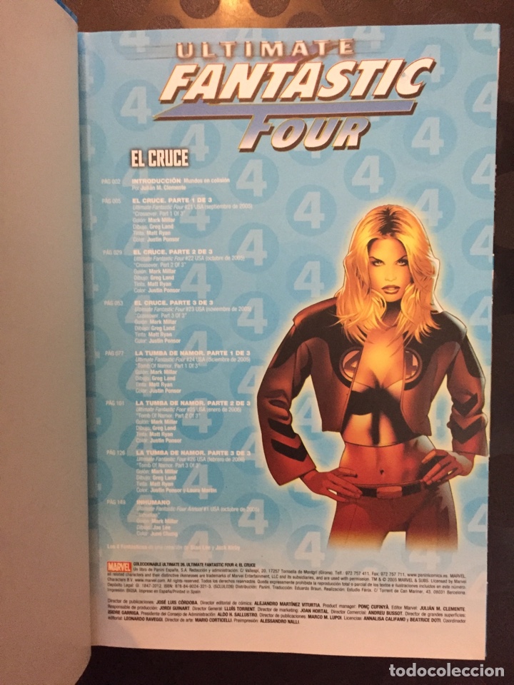 C&oacute;mics: FANT&Aacute;STIC FOUR : EL CRUCE COLECCIONABLE ULTIMATE N.26 ( 2012/2016 ) - Foto 3