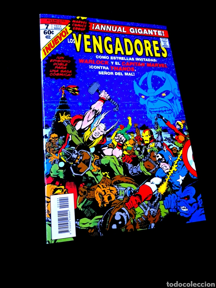 C&oacute;mics: DE KIOSCO MARVEL FACSIMIL 4 AVENGERS ANNUAL PANINI COMICS - Foto 1