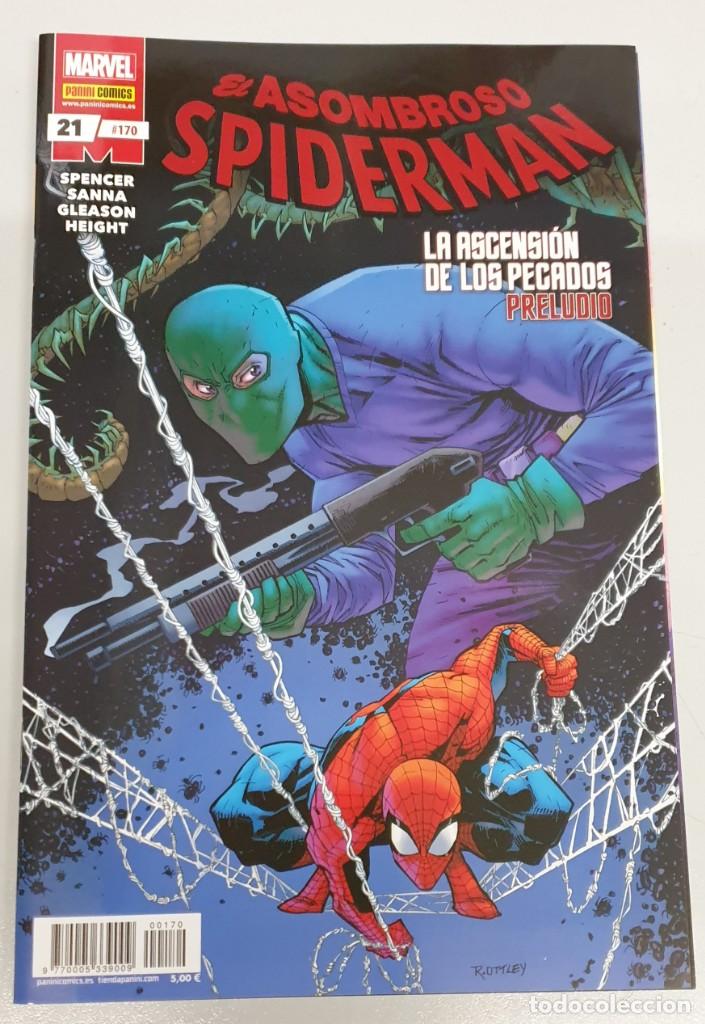 C&oacute;mics: EL ASOMBROSO SPIDERMAN N&ordm; 170 / 21 - MARVEL - PANINI - Foto 1