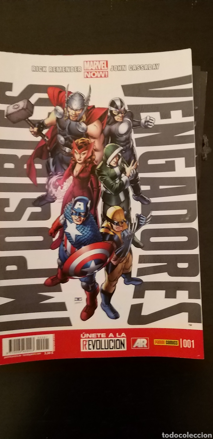 C&oacute;mics: Imposibles vengadores. 1 al 18. Grapa - Foto 1