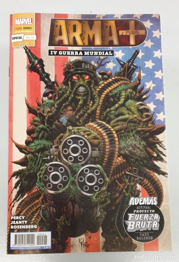 Comics : ARMA PLUS : IV GUERRA MUNDIAL / MARVEL - PANINI ARMA +