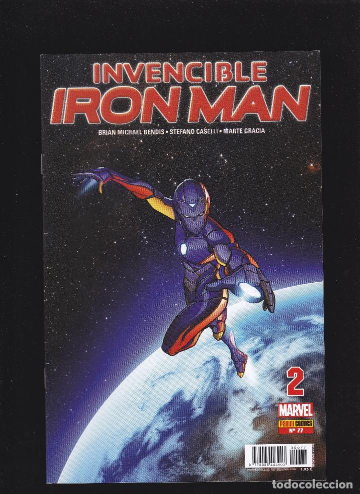 C&oacute;mics: INVENCIBLE IRON MAN vol.1 - N&ordm; 77 - PANINI - - Foto 1