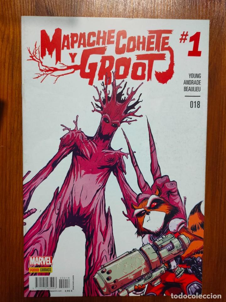 C&oacute;mics: Mapache Cohete y Groot 18 ( o 1) Panini - Foto 1