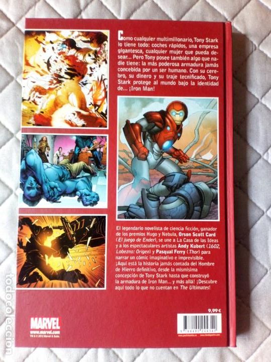 C&oacute;mics: IRON MAN ULTIMATE - BIOGRAF&Iacute;A NO AUTORIZADA - PANINI - Foto 2