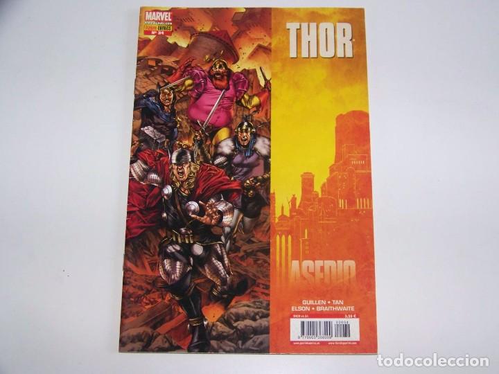 C&oacute;mics: PANINI THOR 34 ASEDIO - Foto 1