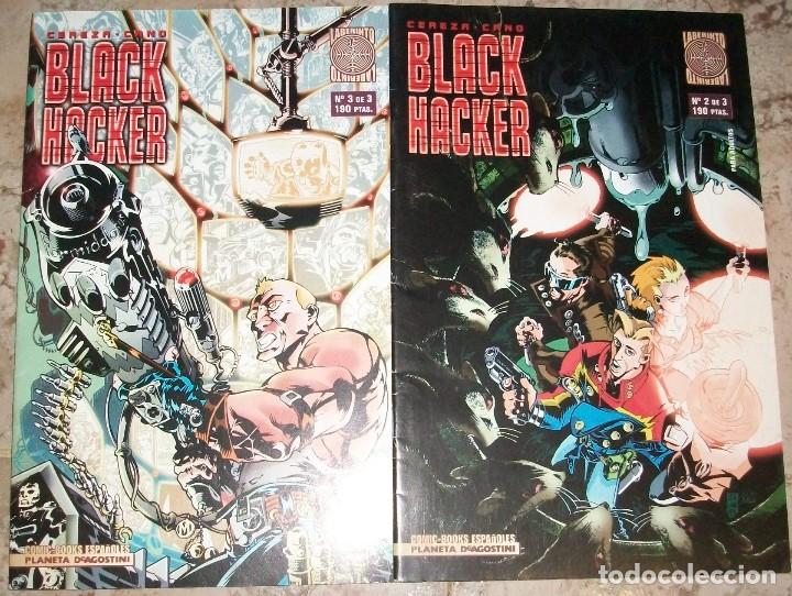 C&oacute;mics: Black Hacker (Planeta) (3 numeros completa) - Foto 1