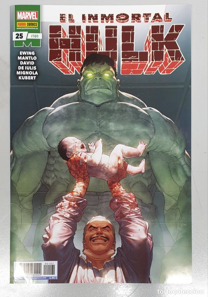 C&oacute;mics: EL INMORTAL HULK N&ordm; 25 / 101 - AL EDWING / MARVEL - PANINI - Foto 1
